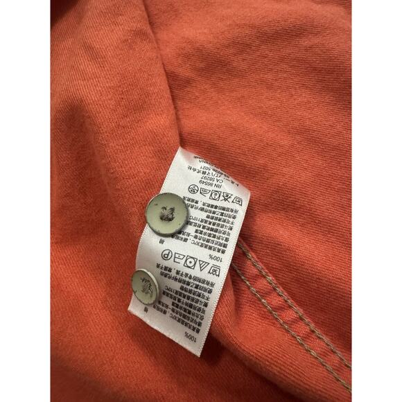 Tommy Bahama Men’s Long Sleeve Button Down Shirt Red Orange‎ Large - Picture 9 of 12